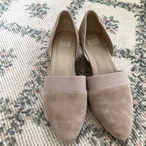 Eileen Fisher, size 6 1/2 Hilly  Wedge d'Orsay Pump